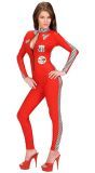 Formule 1 Race Catsuit Rood