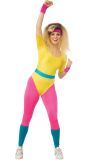 Fout Fitness Kostuum Dames Retro 80s