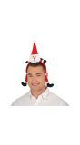 Foute Kerst Haarband Kerstman Benen