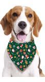 Foute Kerst Sjaal voor Honden Groen