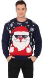 Foute Kerst Trui Heren Kerstman Zonnebril