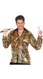 Foute Party Gouden Disco Shirt Heren