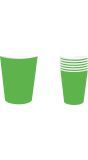 Foute Party Neon Groene Partybekers 240ml