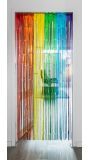 Franjegordijn Regenboog 200cm