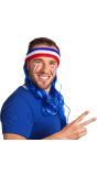 Frankrijk Supporter Haarband met Matje