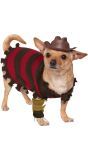 Freddy Krueger Hond Kostuum Halloween