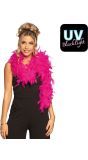 Fuchsia Roze Veren Boa Zware Kwaliteit