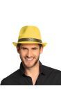 Funky Fedora Geel