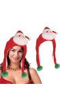 Funny Warme Kerstman Muts
