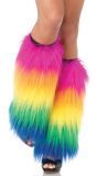 Furry Beenwarmers Regenboog