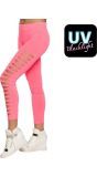 Gaps Legging Dames Neon Roze