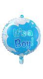 Geboorte Jongen Babyshower Folieballon