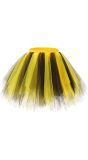 Geel Zwarte Tutu Dames met Binnenzak