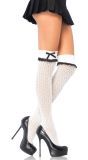 Gehaakte Kniekousen Wit