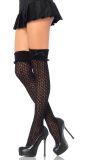 Gehaakte Kniekousen Zwart