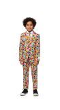 Gekleurde Confetti Opposuits Kostuum Jongens