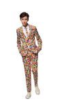 Gekleurde Confetti Opposuits Kostuum Tieners