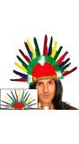 Gekleurde Indianen Hoofdtooi