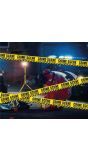 Gele Crime Scene Afzet Lint 6 Meter