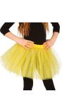 Gele Glitter Tutu Rokje Kind