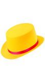 Gele Hoge Hoed Kind