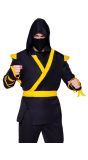 Gele Ninja Assasin Kostuum Heren