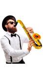 Gele Opblaasbare Saxofoon