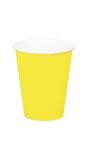 Gele Party Wegwerp Bekers