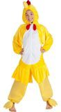 Gele Pluche Kip Kostuum Kind