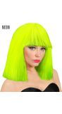 Gele Showgirl Pruik