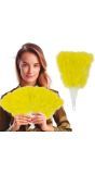 Gele Veren Handwaaier 20's
