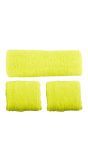 Gele Zweetbanden Set