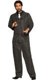 Gestreept Gangster Kostuum Heren