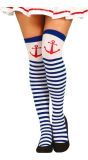 Gestreepte Matrozen Kniekousen