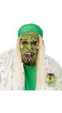 Giftige Zombie Kindermasker met Haar