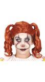 Ginger Doll Pruik met Staartjes