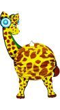 Giraffe Lampion