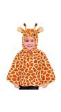 Giraffe Poncho Cape met Capuchon Kinderen 98 cm