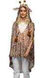 Giraffe Poncho Volwassenen