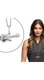 Gitaar Ketting Zilver