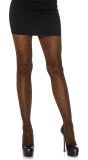 Glimmende Zwart Bronzen Panty