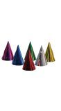 Glinsterende Feesthoedjes 6 Stuks