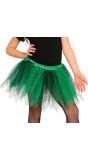 Glitter Groene Tutu Kind