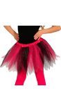Glitter Roze Zwarte Tutu Kind