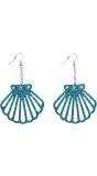 Glitter Schelp Oorbellen Dames