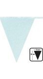 Glitter Vlaggenlijn Lichtblauw
