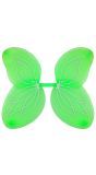 Glitter Vleugels Groen Kind