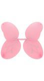 Glitter Vleugels Roze Kind