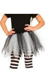 Glitter Zwart Grijze Tutu Kind