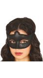 Glittermasker Zwart Venetiaans Carnaval